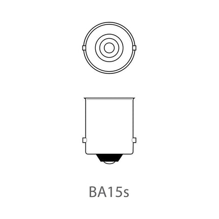 ProPlus 2x ampoule à baïonnette - 12V - 10W - BA15s