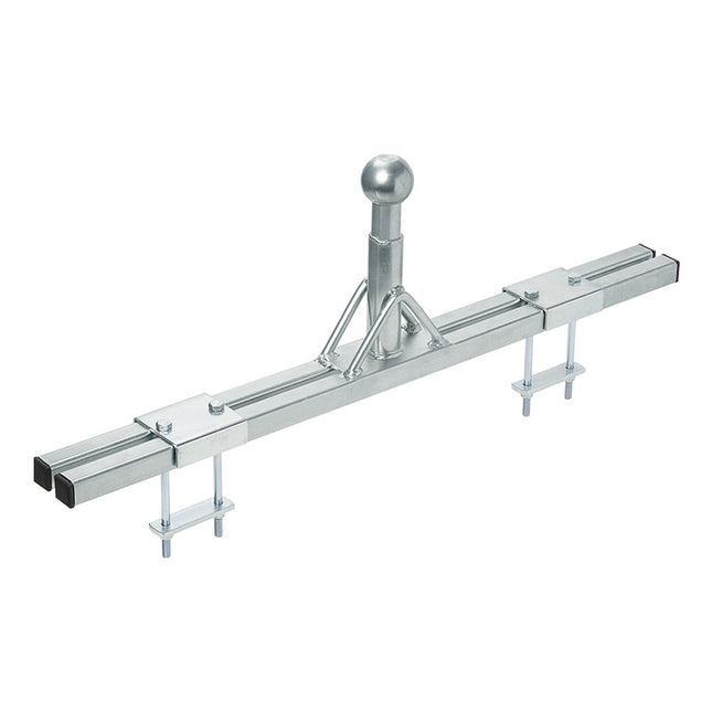 ProPlus Adaptateur de barre d'attelage ProPlus pour porte-vélos - montage facile sans percer - matériel de montage inclus