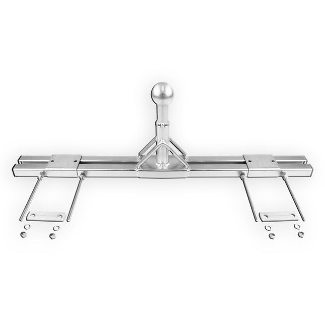 ProPlus Adaptateur de barre d'attelage ProPlus pour porte-vélos - montage facile sans percer - matériel de montage inclus