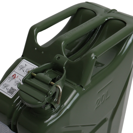 ProPlus Bidon métallique - 20 litres - idéal pour le stockage de carburant sur les bateaux par exemple