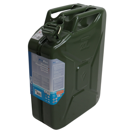 ProPlus Bidon métallique - 20 litres - idéal pour le stockage de carburant sur les bateaux par exemple