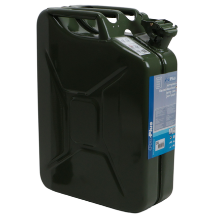 ProPlus Bidon métallique - 20 litres - idéal pour le stockage de carburant sur les bateaux par exemple