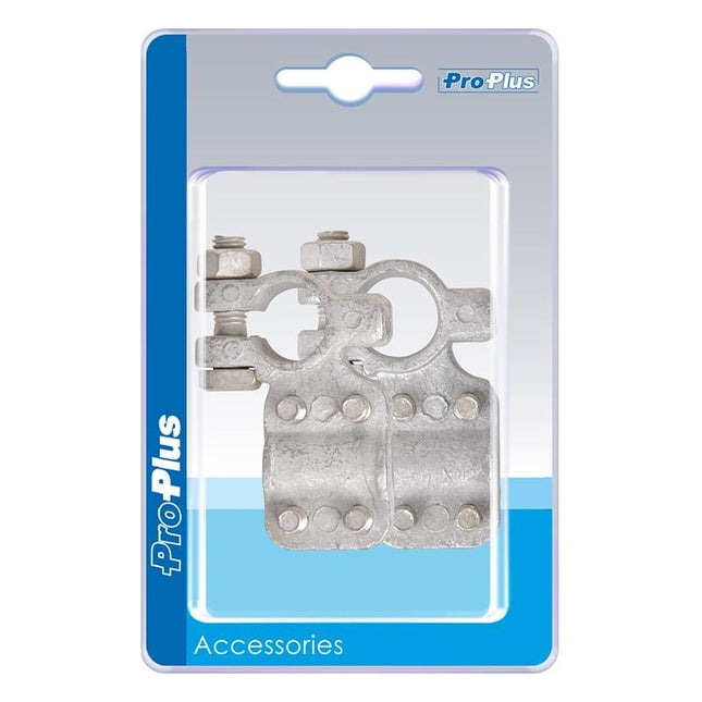 ProPlus Borne de batterie polyvalente - 12 - 24V - (-) est de 17,5 mm - (+) est de 19 mm