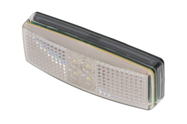 ProPlus Feu de gabarit latéral rectangulaire - feu de gabarit blanc - connexion de câble détachée - LED
