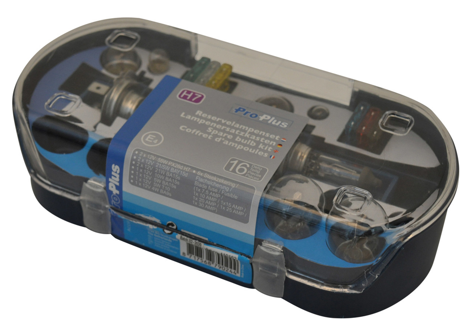 ProPlus Jeu d'ampoules de rechange H7 (16 pièces)