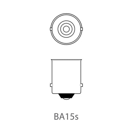 ProPlus Jeu de 2 ampoules, baïonnette 15D 12V 21W