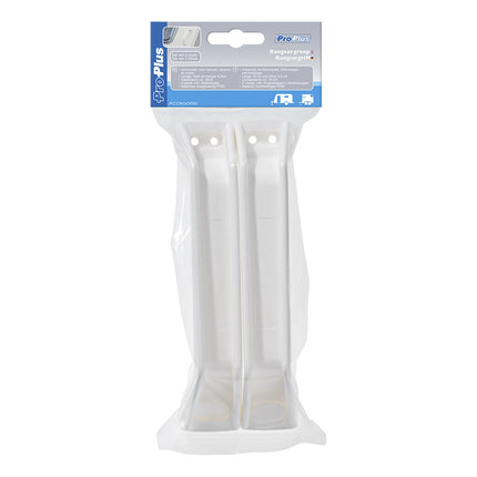 ProPlus Lot de 2 poignées de caravane - blanc