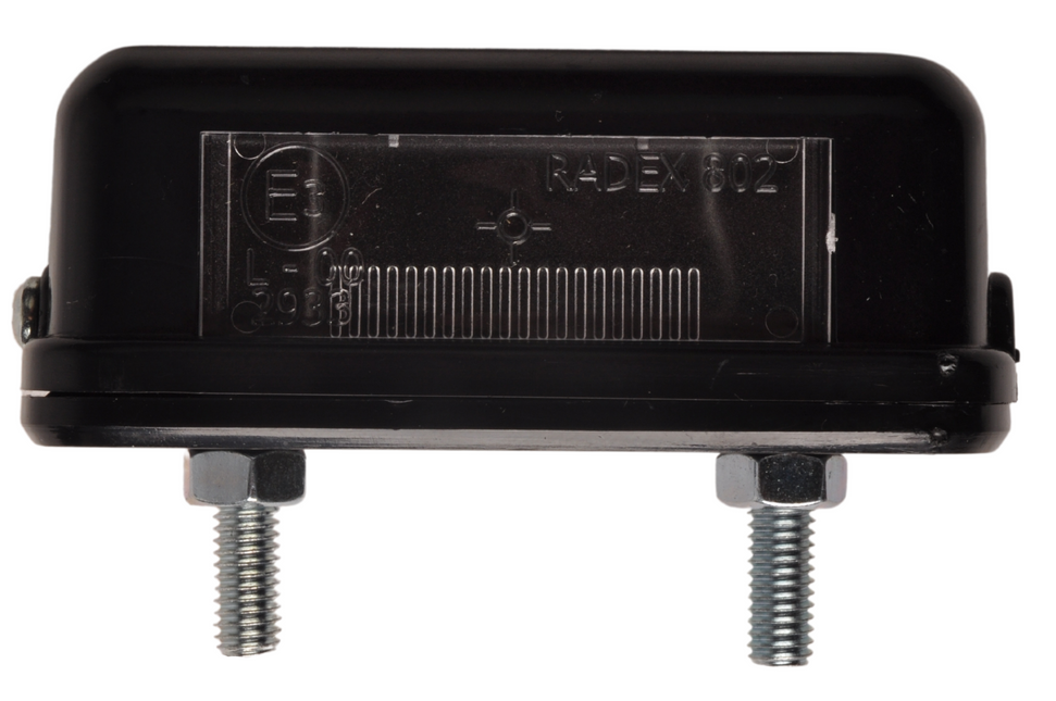 Lot de 2 éclairages LED pour plaque d'immatriculation arrière feux de gabarit pour remorque, camion, bus, caravane, camion Lot de 2 éclairages LED pour plaque d'immatriculation arrière feux de gabarit pour remorque, camion, bus, caravane, camion