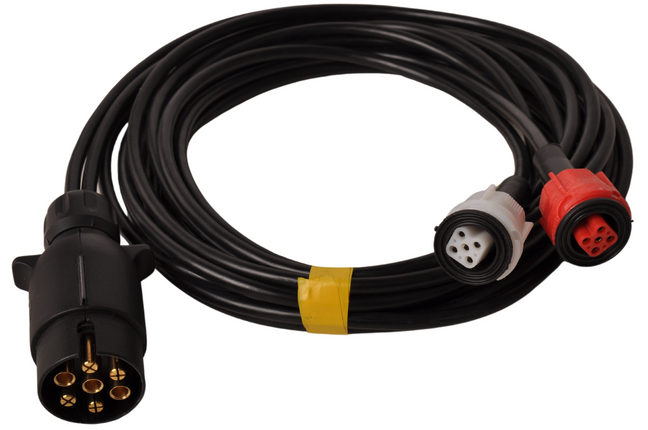 Radex Faisceau de câble Radex - 3,5 mètres - 7 broches - 2x connecteur 5 broches