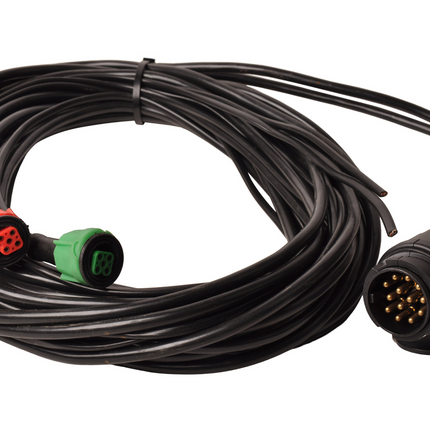 Radex Faisceau de câble Radex - 7 mètres - 13 broches - 2x connecteur 5 broches - y compris les dérivations pour les feux de gabarit