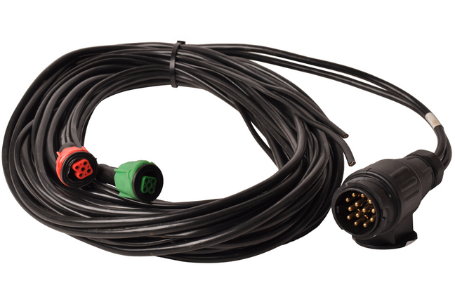 Radex Faisceau de câble Radex - 7 mètres - 13 broches - 2x connecteur 5 broches - y compris les dérivations pour les feux de gabarit