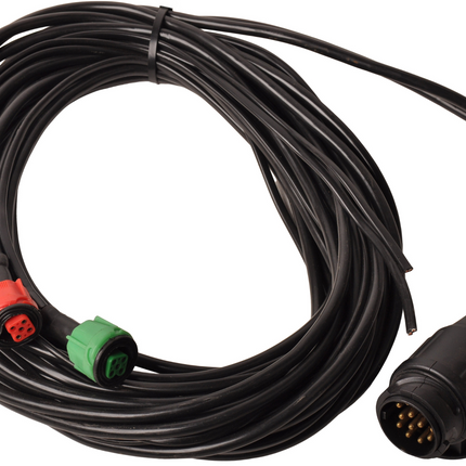 Radex Faisceau de câble Radex - 7 mètres - 13 broches - 2x connecteur 5 broches - y compris les dérivations pour les feux de gabarit