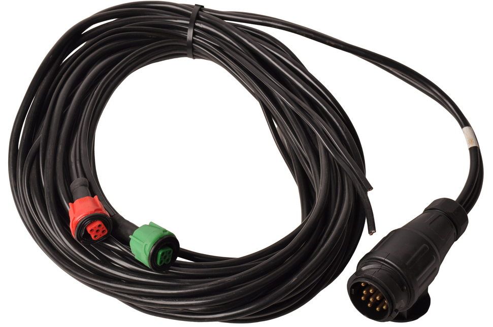 Radex Faisceau de câble Radex - 7 mètres - 13 broches - 2x connecteur 5 broches - y compris les dérivations pour les feux de gabarit