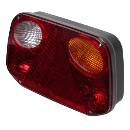 Radex Feu arrière de remorque - Radex 2800 - droite - 240x145x60 mm - connecteur 5 broches baïonnette