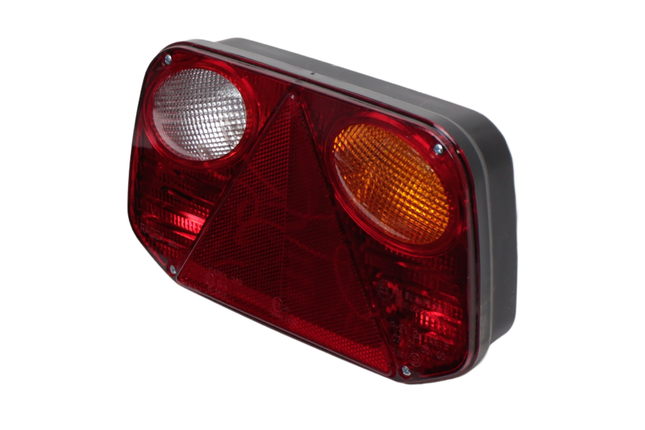 Radex Feu arrière de remorque - Radex 2800 - droite - 240x145x60 mm - connecteur 5 broches baïonnette
