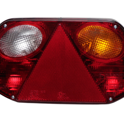 Radex Feu arrière de remorque - Radex 2800 - droite - 240x145x60 mm - connecteur 5 broches baïonnette