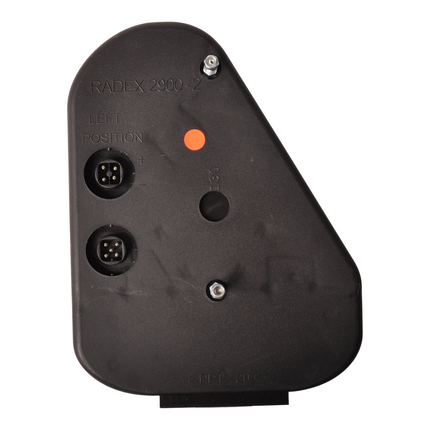 Radex Feu arrière de remorque - Radex 2900 - gauche - 180x240x60 mm - montage vertical - connecteur 5 broches baïonnette