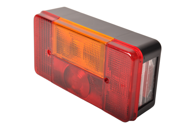 Radex Feu arrière de remorque - Radex 5001 - gauche - 194x104x60 mm - raccordement avec passe-câble séparé