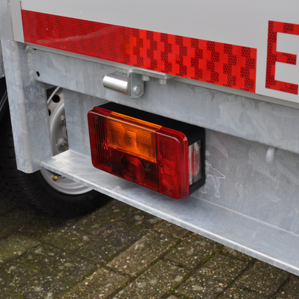 Radex Feu arrière de remorque - Radex 5001 - gauche - 194x104x60 mm - raccordement avec passe-câble séparé