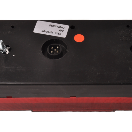 Radex Feu arrière de remorque - Radex 5500 - gauche - 216x98x70 mm - connecteur 5 broches baïonnette