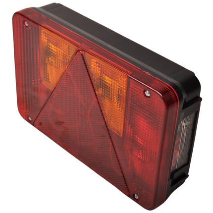 Radex Feu arrière de remorque - Radex 5900 - gauche - 220x140x60 mm - connecteur 5 broches baïonnette