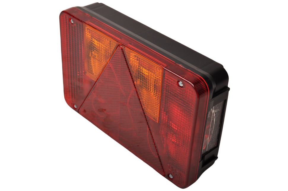 Radex Feu arrière de remorque - Radex 5900 - gauche - 220x140x60 mm - connecteur 5 broches baïonnette