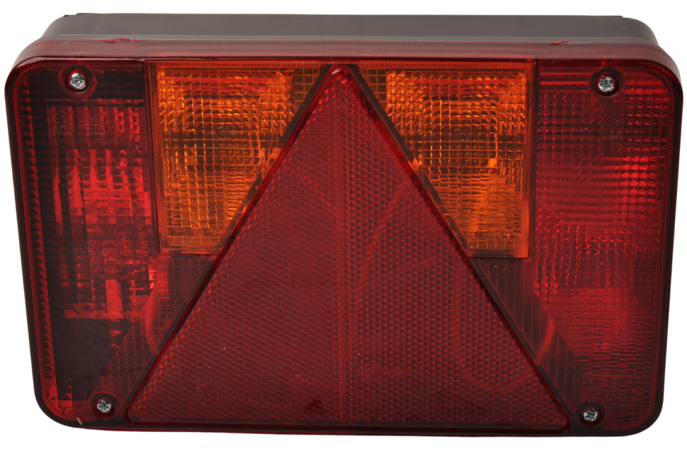 Radex Feu arrière de remorque - Radex 5900 - gauche - 220x140x60 mm - connecteur 5 broches baïonnette