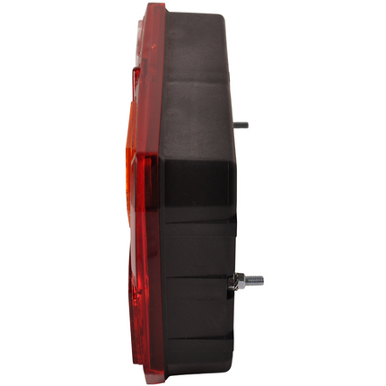 Radex Feu arrière de remorque - Radex 6400 - droite - 200x140x52 mm - connecteur 5 broches baïonnette