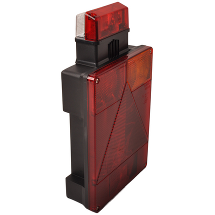 Radex Feu arrière de remorque - Radex 6801 - droite - 160x290x60 mm - connecteur 5 broches baïonnette