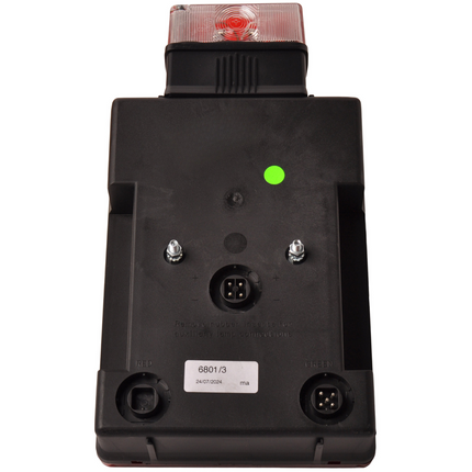 Radex Feu arrière de remorque - Radex 6801 - droite - 160x290x60 mm - connecteur 5 broches baïonnette