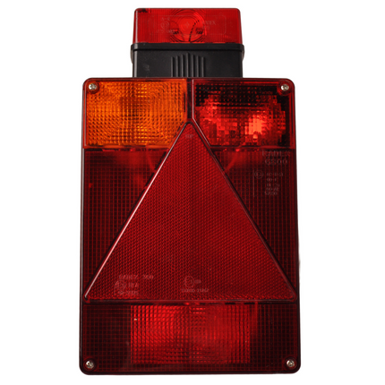Radex Feu arrière de remorque - Radex 6801 - gauche - 160x290x60 mm - connecteur 5 broches baïonnette
