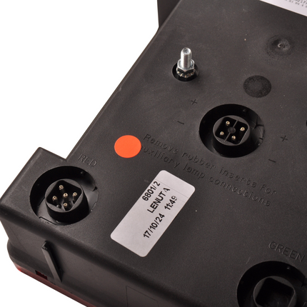 Radex Feu arrière de remorque - Radex 6801 - gauche - 160x290x60 mm - connecteur 5 broches baïonnette