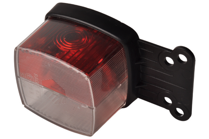 Radex Feu de gabarit 901 rouge/blanc sur support