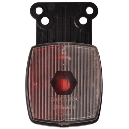 Radex Feu de gabarit 901 rouge/blanc sur support