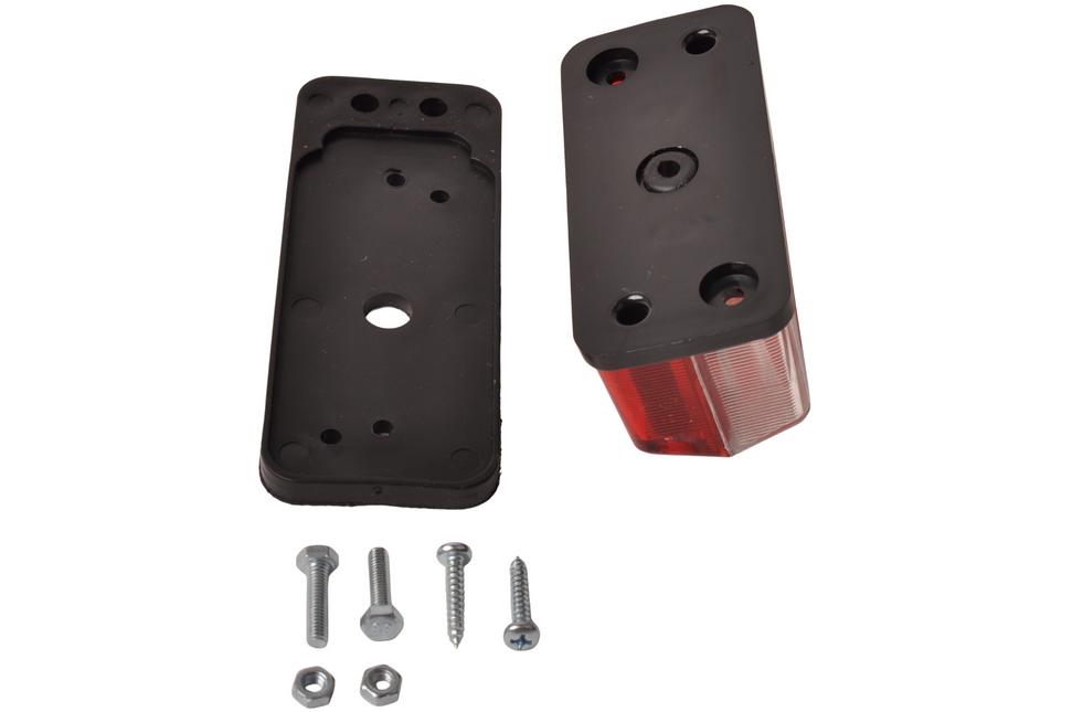 Radex Feu de gabarit Radex 925 - rouge/blanc - avec support