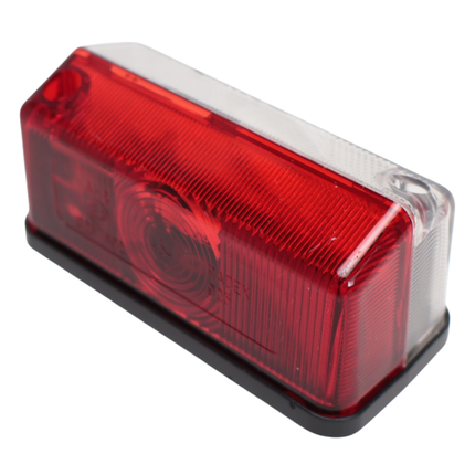 Radex Feu de gabarit type 925 rouge/blanc, matériel de montage inclus