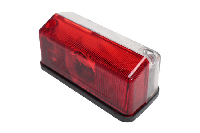 Radex Feu de gabarit type 925 rouge/blanc, matériel de montage inclus