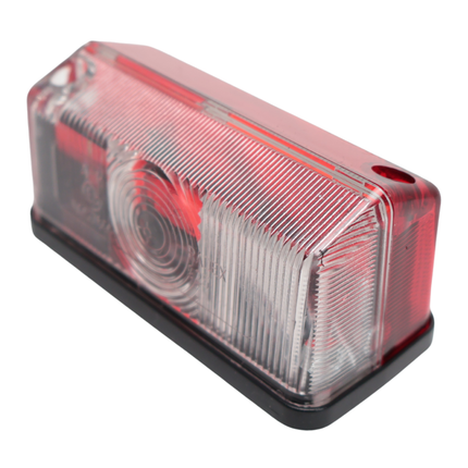 Radex Feu de gabarit type 925 rouge/blanc, matériel de montage inclus