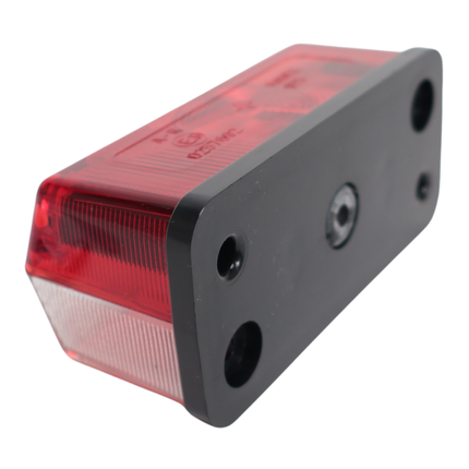 Radex Feu de gabarit type 925 rouge/blanc, matériel de montage inclus