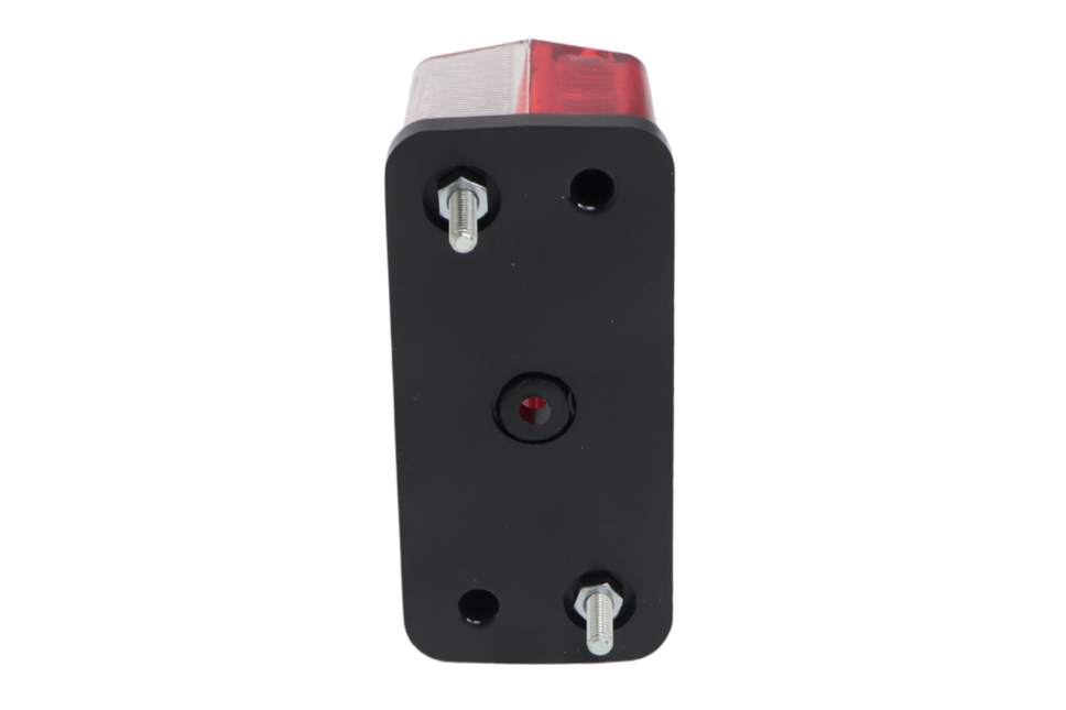 Radex Feu de gabarit type 925 rouge/blanc, matériel de montage inclus