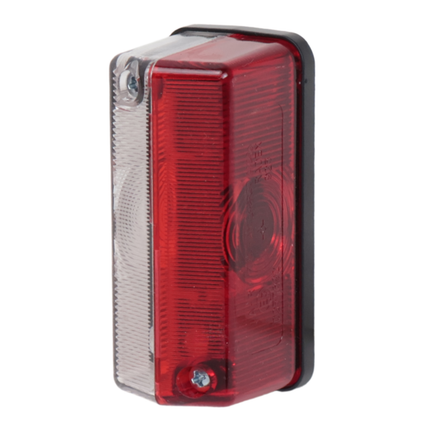 Radex Feu de gabarit type 925 rouge/blanc, matériel de montage inclus