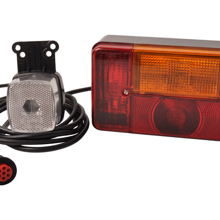 Radex Kit d'éclairage - Radex 5001 - 5 mètres de câble principal - 7 broches  - y compris les feux de gabarit