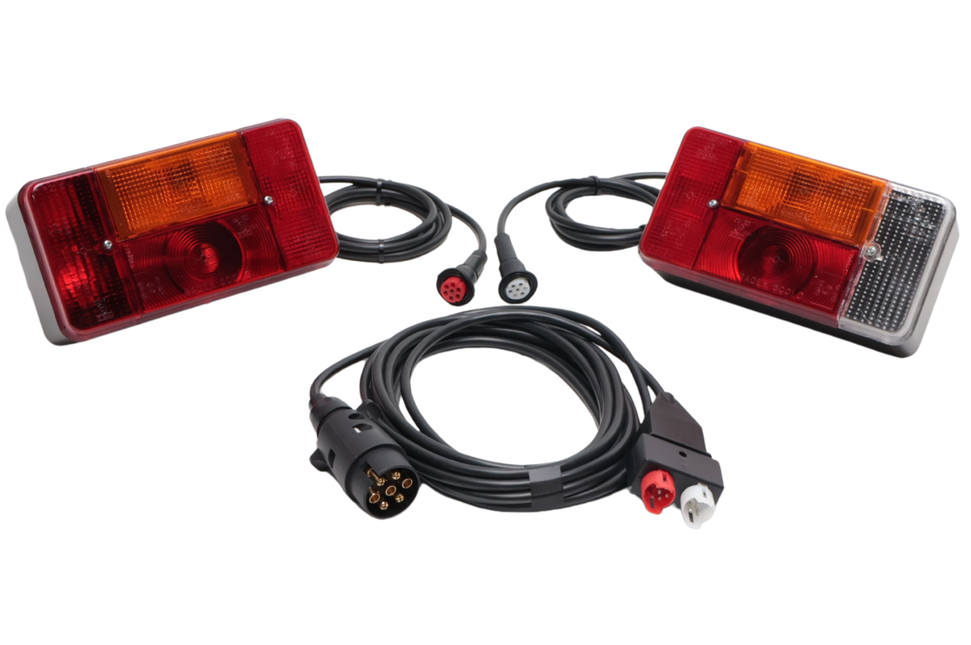 Radex Kit d'éclairage - Radex 5001 - 5 mètres de câble principal - 7 broches - Plug & Play