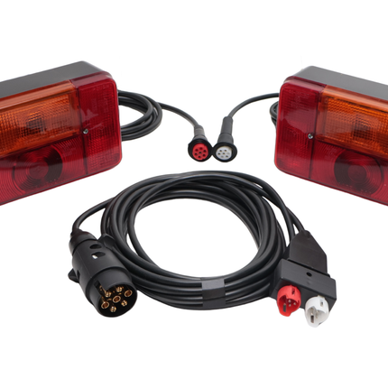 Radex Kit d'éclairage - Radex 5001 - 5 mètres de câble principal - 7 broches - Plug & Play