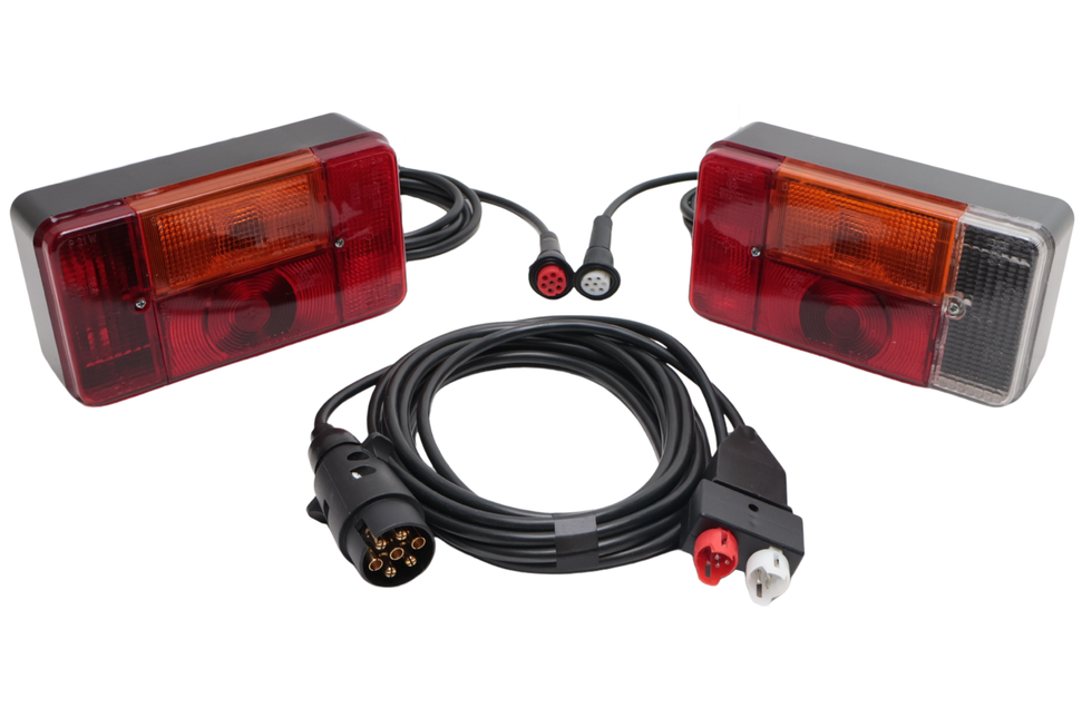 Radex Kit d'éclairage - Radex 5001 - 5 mètres de câble principal - 7 broches - Plug & Play