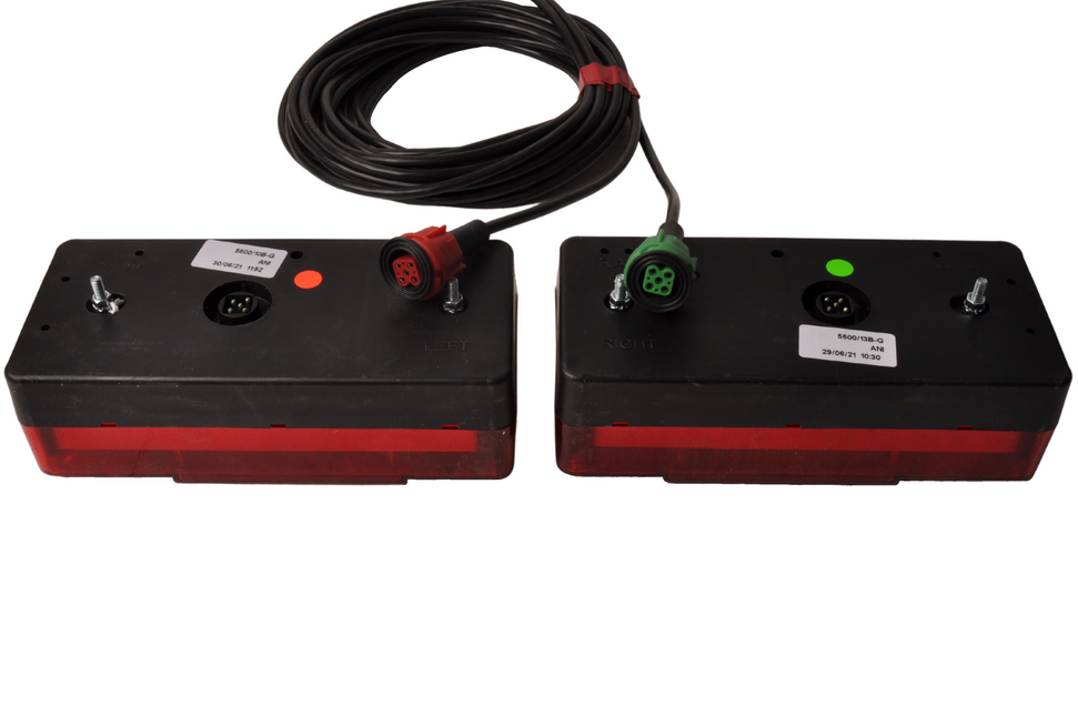 Radex Kit d'éclairage Radex 5500 à 7 broches avec 5 m de câble principal