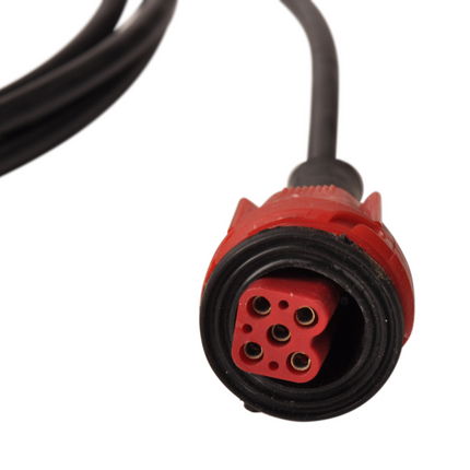 Radex Prises / adaptateur rouge avec 2 m de câble
