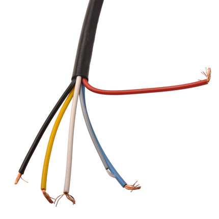 Radex Prises / adaptateur rouge avec 2 m de câble
