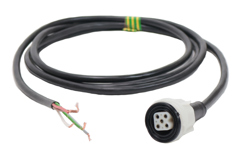 Radex Prises/adaptateurs Radex à 5 broches - blanc - câble de 2 m inclus
