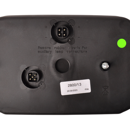 Radex Radex 2800 droit 240x145x60 mm avec raccordement à fiche